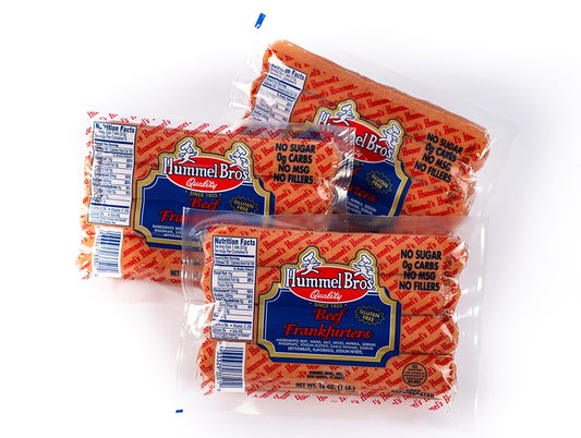 16oz All-Beef Skinless Franks 3 Pack